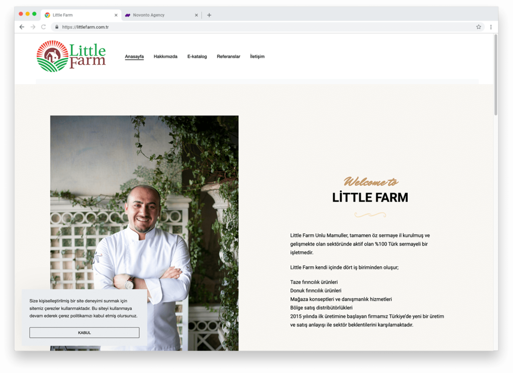 Welkom bij Little Farm websitechef